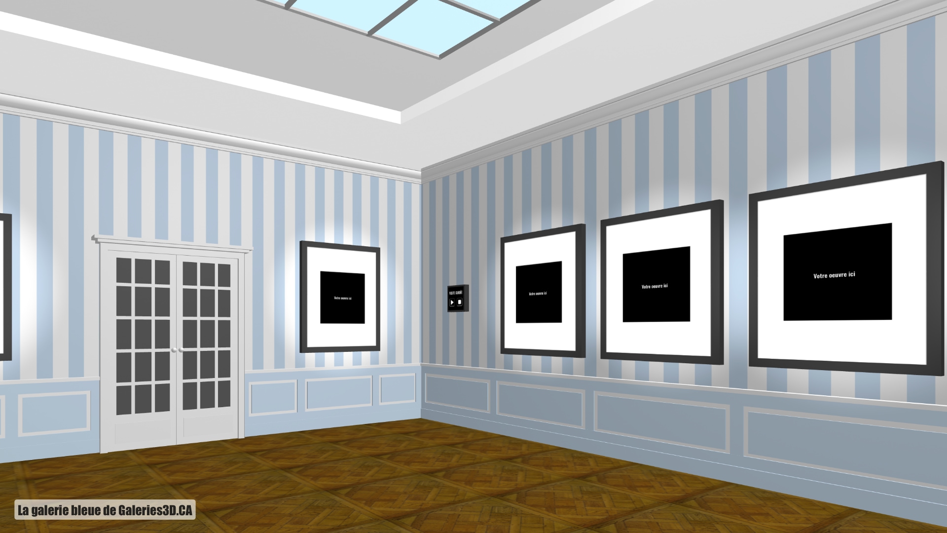 Les galeries 3D sont créées dans les Cantons de l’Est au Canada par Luc Pallegoix. Elles offrent un service d’expositions en 3D dans des architectures dématérialisées conçues pour exposer l'art en ligne, aussi bien sur un écran de téléphone, de tablette ou d’ordinateur. Il existe différents forfaits afin que vous puissiez ouvrir une galerie d’art 3D élégante et performante.